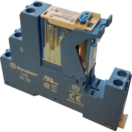 SCHNEIDER ELECTRIC Komplet Relæ 16A 1 C/O 24VDC med LED