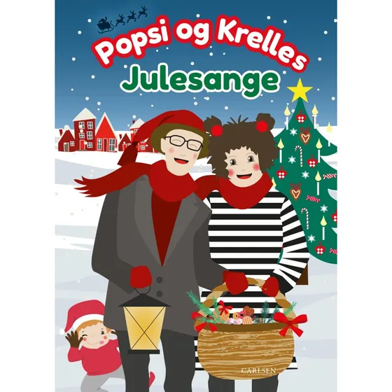 Popsi og Krelles Julesange - Bog