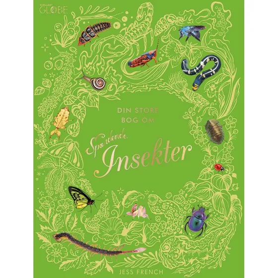 Din store bog om spændende Insekter - Hardcover