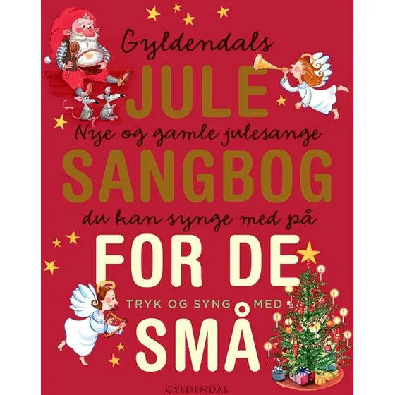 Gyldendals Julesangbog med lydpanel – 10 klassiske julesange