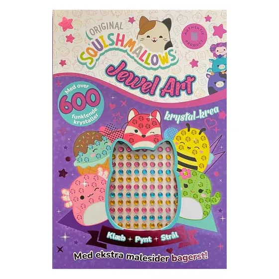 Squishmallows Jewel Art - Krystal-krea (6-8 år)