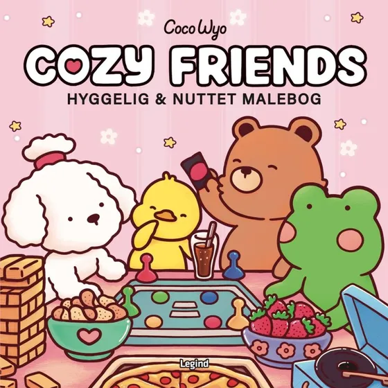 Coco Wyo: Malebog Cozy Friends - 96 sider