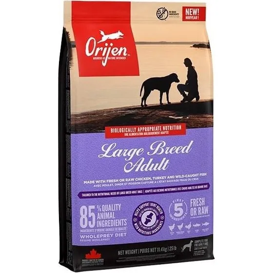 Orijen Large Breed Adult Tørfoder 11,4 kg
