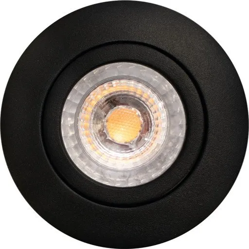 Scan Products Luna Low Profile 2.0 3000K mat sort 5,9W 490lm IP44
