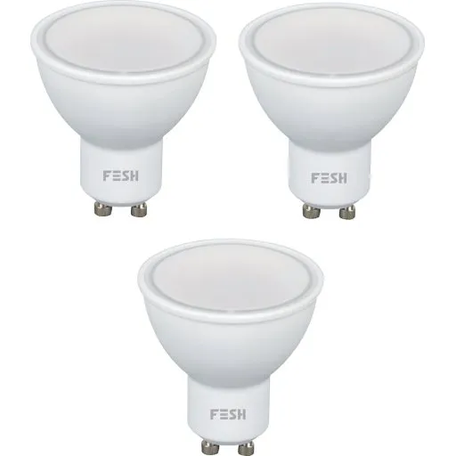 Fesh Smart GU10 spotpære 5W, multifarve, 3-pak