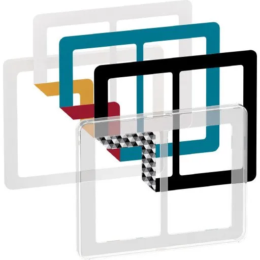 LK Fuga Choice 2x1,5 modul transparent designramme