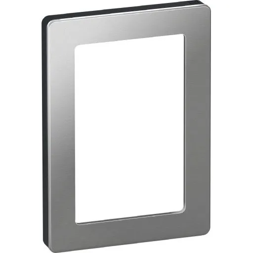 LK Fuga Pure 66 1,5 modul stål designramme