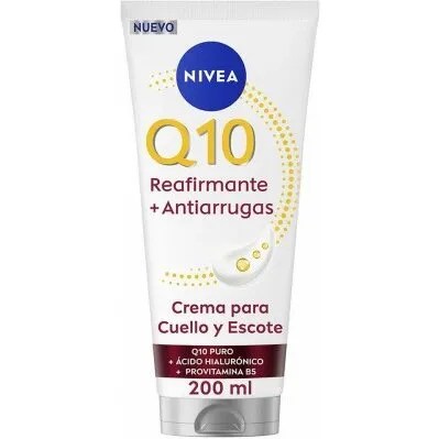 NIVEA Q10+ Fodcreme 200 ml – Fugtgivende med panthenol