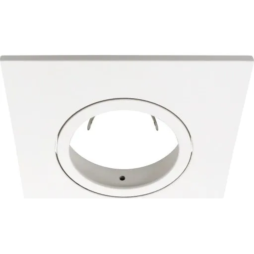 Nordtronic firkantet front til Quick Install G2 og Uni Install G2, hvid