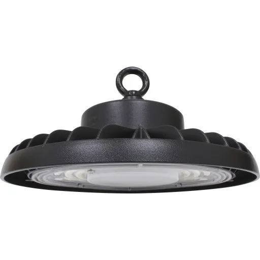 Nordtronic Ecotech Highbay, 200W, Ø29 cm, mat sort