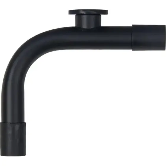 Halo Design Svanehals t/tekstilkabel 10/12mm sort