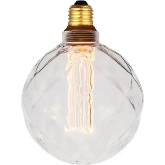 Halo Design COLORS DIM LED Facet Globe E27, 3-trins dæmp, 5W