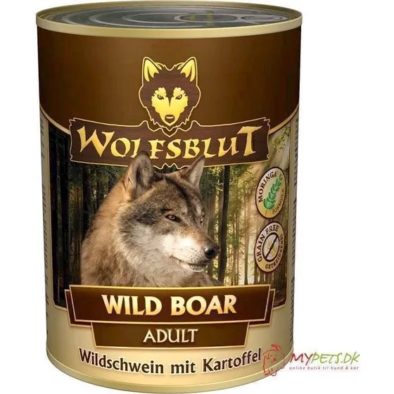 WolfsBlut Wild Boar Adult Dåsemad, 395 g