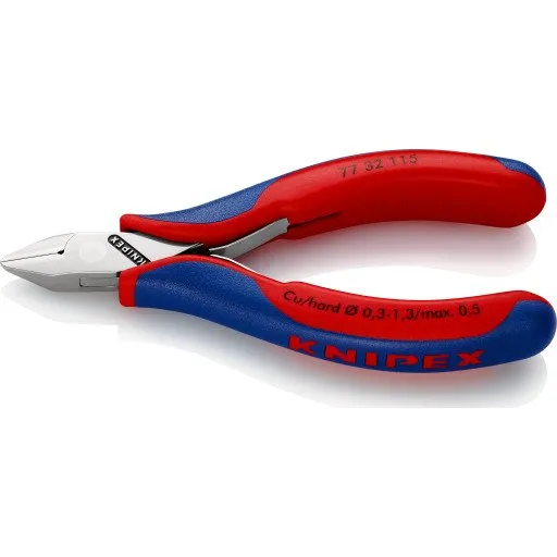 Knipex Elektronik-skævbider 115 mm, 77 32 115