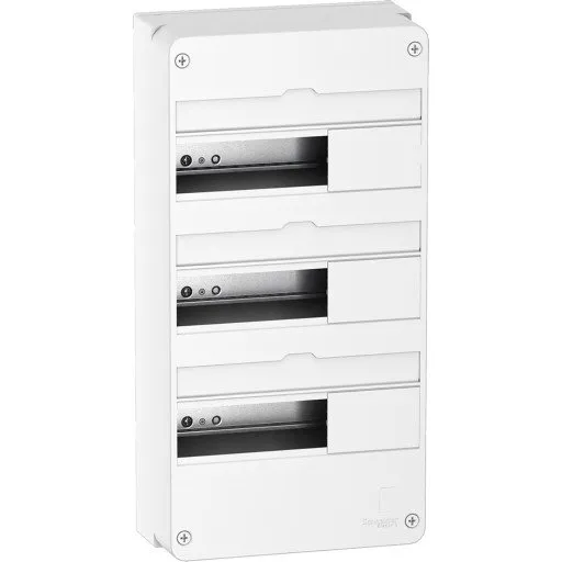 Schneider Electric Resi9 CX Gruppetavle 3x13 Moduler Hvid