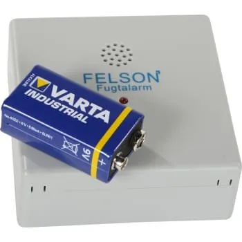 Felson Fugtalarm 5025S med 9V batteri