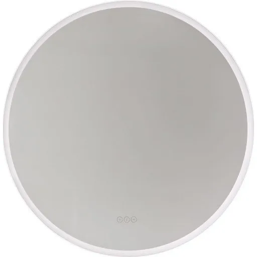 Loevschall Johannesburg Multiwhite spejl med lys, Ø80 cm