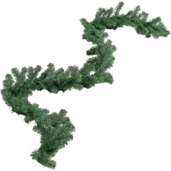 Nordic Winter Kunstig Granguirlande med lys, 240 cm, 230V