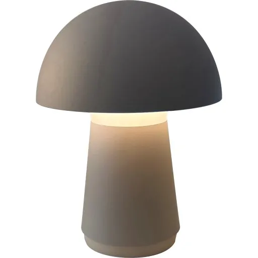 Veli Line genopladelig bordlampe, beige