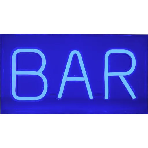 Veli Line Bar neonskilt – varm, festlig atmosfære
