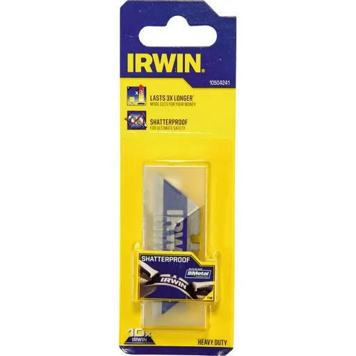 Irwin Bi-Metal Blue Trapezknivblad (10 stk.)