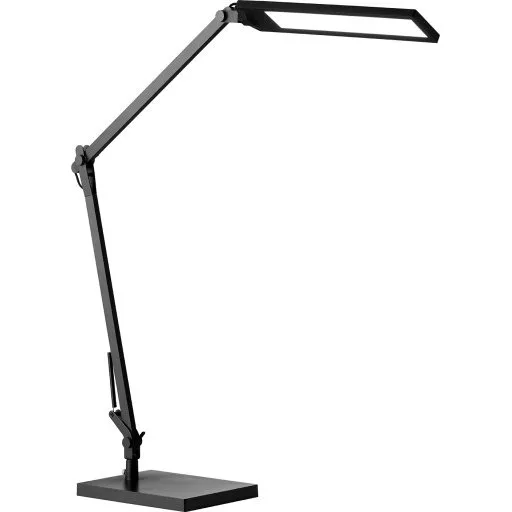 Nielsen Light Office arkitektlampe, sort, med 3 lysstyrker