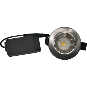 Nordtronic Velia Low Profile 5W 3000K børstet alu