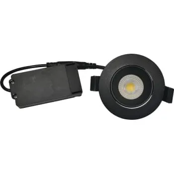 Nordtronic Velia Low Profile 5W 3000K mat sort