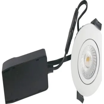 Nordtronic Low Profile ECO 6W 4000K, mat hvid