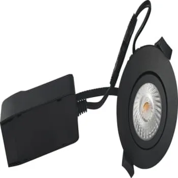 Nordtronic Low Profile ECO 6W 2700K mat sort