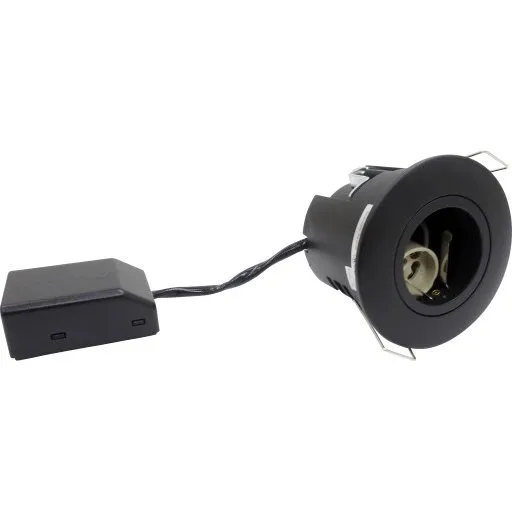Nordtronic Uni Install G2 GU10 indbygningsspot, mat sort
