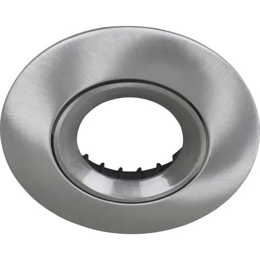 Nordtronic Veli Eco frontring, børstet aluminium (6 stk)