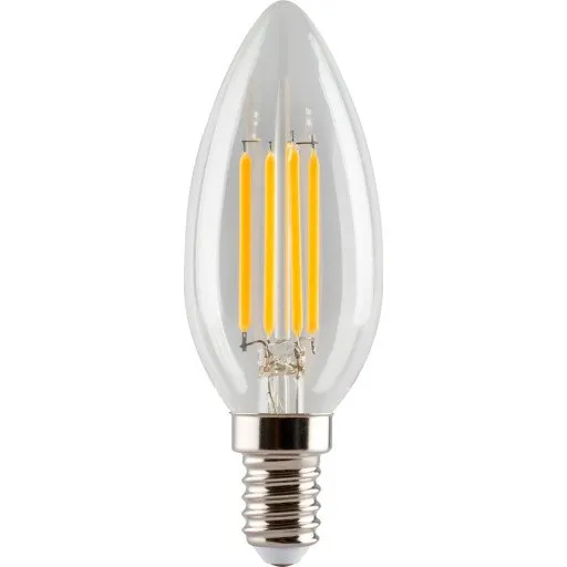 e3light Proxima E14 2,5W 2700K klar dæmpbar LED-kertepære