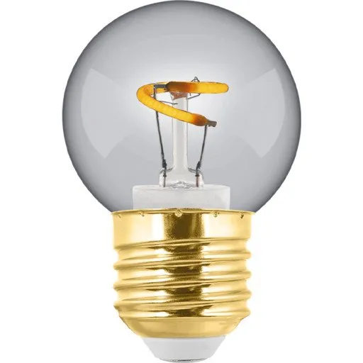 e3light Vintage E27 1,2W 2200K dæmpbar LED kronepære
