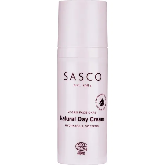SASCO Natural Day Cream 50 ml – Vegansk dagcreme med aloe
