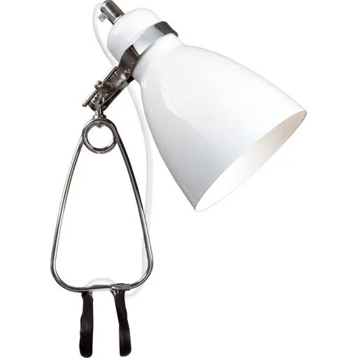 Nordlux Cyclone klemmelampe, hvid