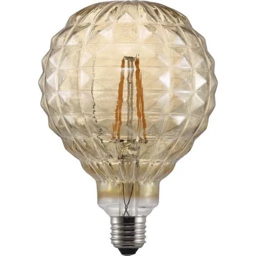 Nordlux Avra Square E27 2W 2200K ravgul