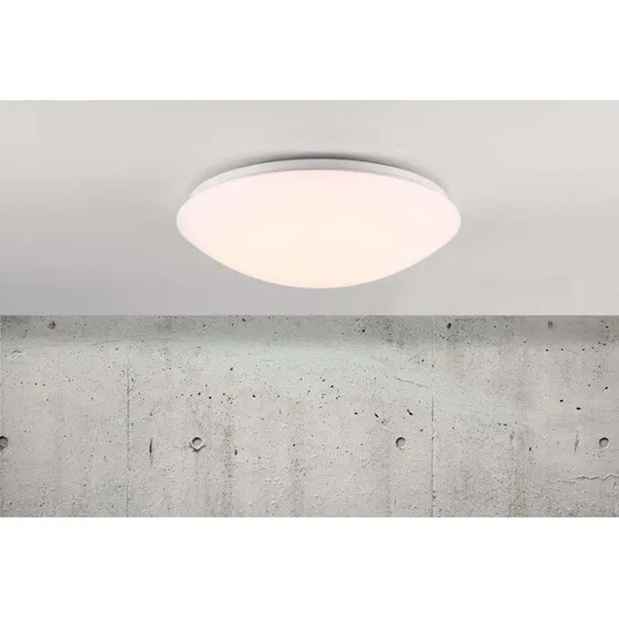 Nordlux Ask 36 LED Loftlampe IP44 med Sensor, Hvid
