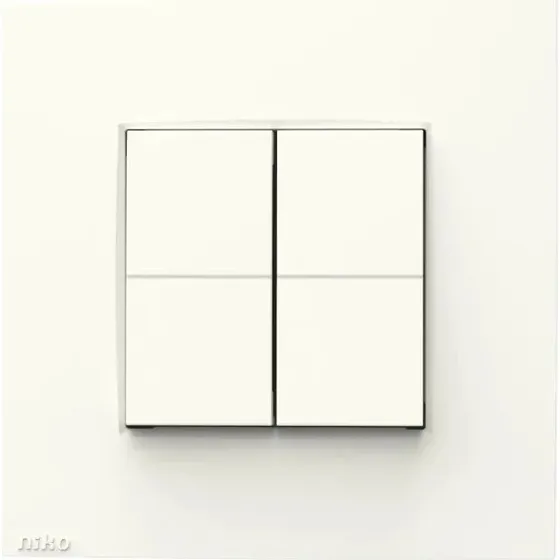 Niko Intense Hue Kontakt Dim Switch Hvid