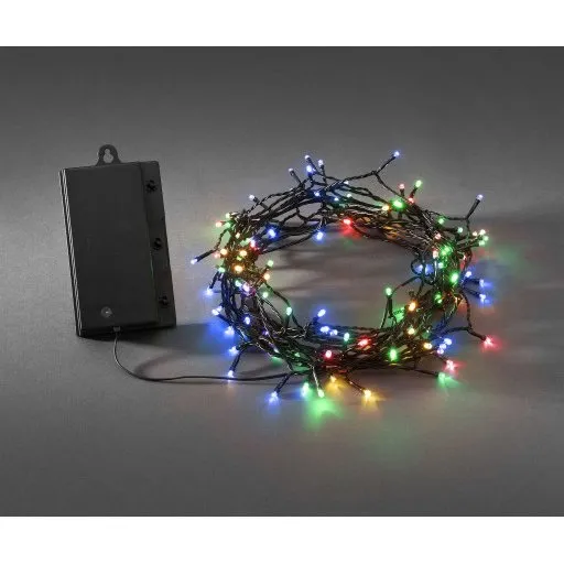 Konstsmide Udendørs Lyskæde, 240 LED, Batteri, 23,9 m