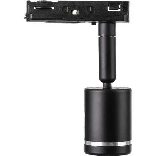 Global No Shade 1F skinnespot, sort, GU10