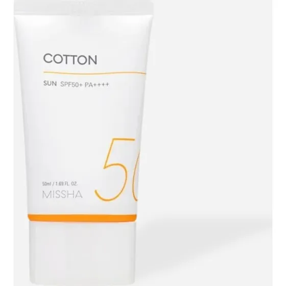 Missha All-Around Safe Block Cotton Sun SPF50+ PA++++ 50 ml