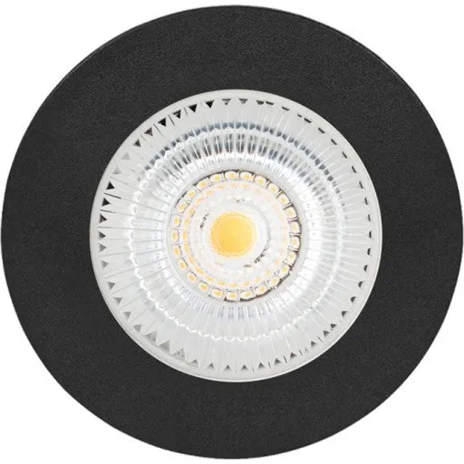 Hilux D1 Gen3 Full Spectrum LED Indbygningsspot 2,8W 3000K Sort