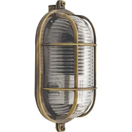 Andromeda 47 skotlampe i støbt messing