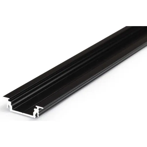 All-Light LED skinne, indbyg, sort, 1 m