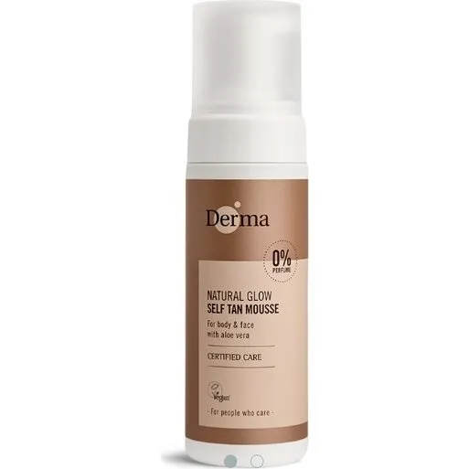 Derma Natural Glow Self Tan Mousse 150 ml