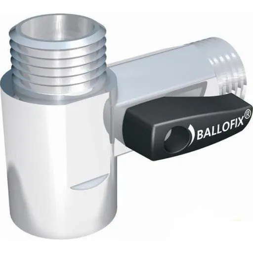 Ballofix Mellemstykke 1/2" med Kontraventil
