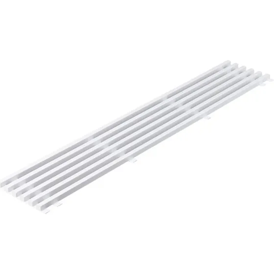 Duka Køleskabsrist Type 125, 60 cm, hvid plast