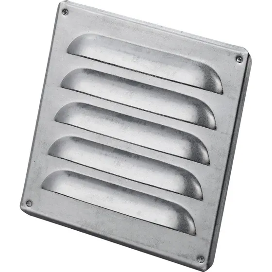 Duka Jalousirist Type 152.4, 210x210 mm, varmgalvaniseret