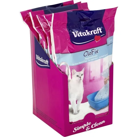 Vitakraft CloFix kattebakkeposer 15 stk